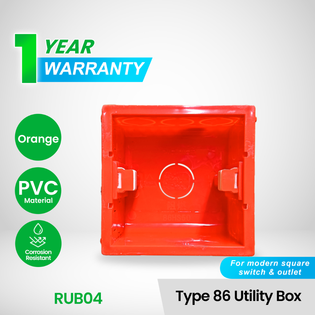 Utility Box/Bottom Box / Square For Switch And Sockets Concealed Type ...