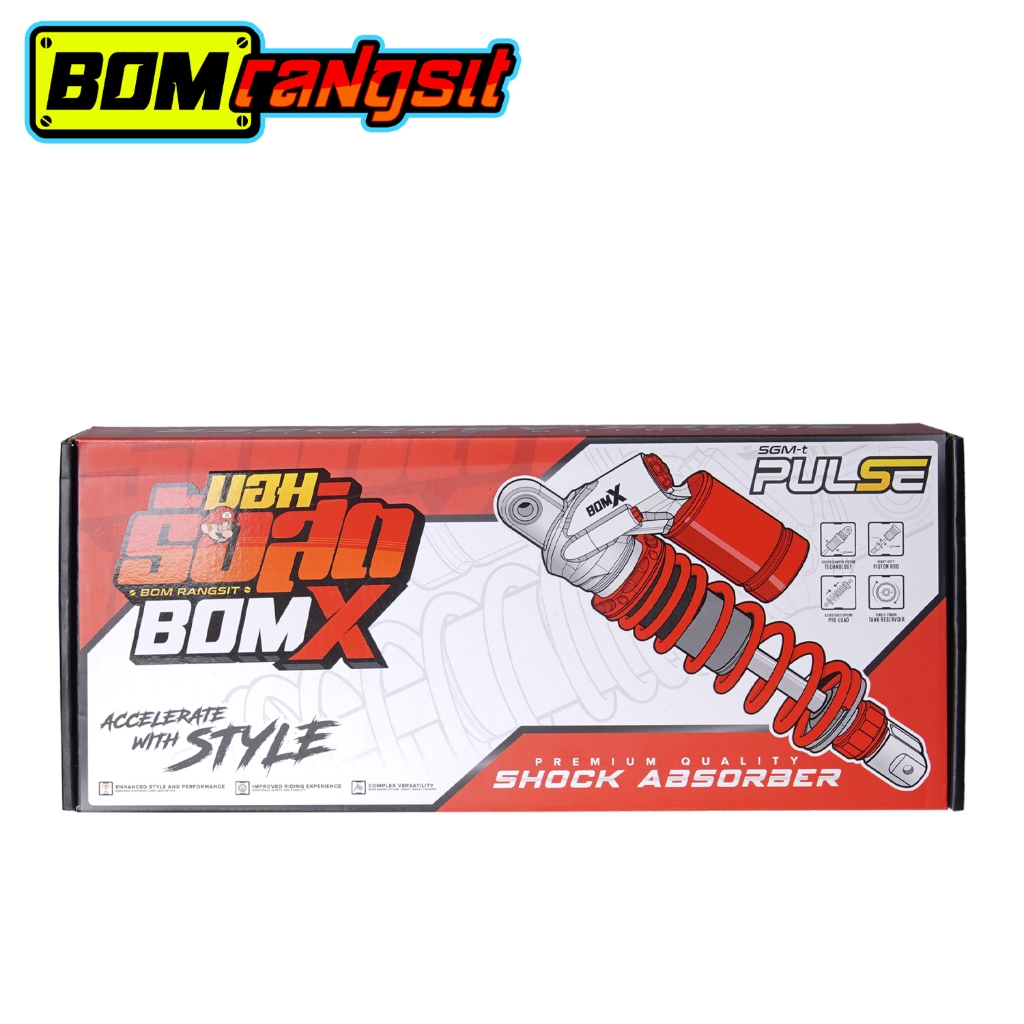 BOM Rangsit X SGM-t Pulse Suspension Premium Quality Shock Absorber ...
