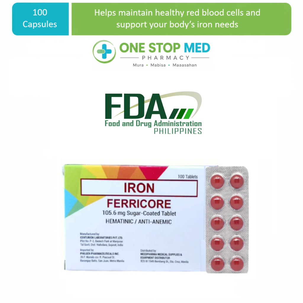 Shop iron ferrous sulfate for Sale on Shopee Philippines