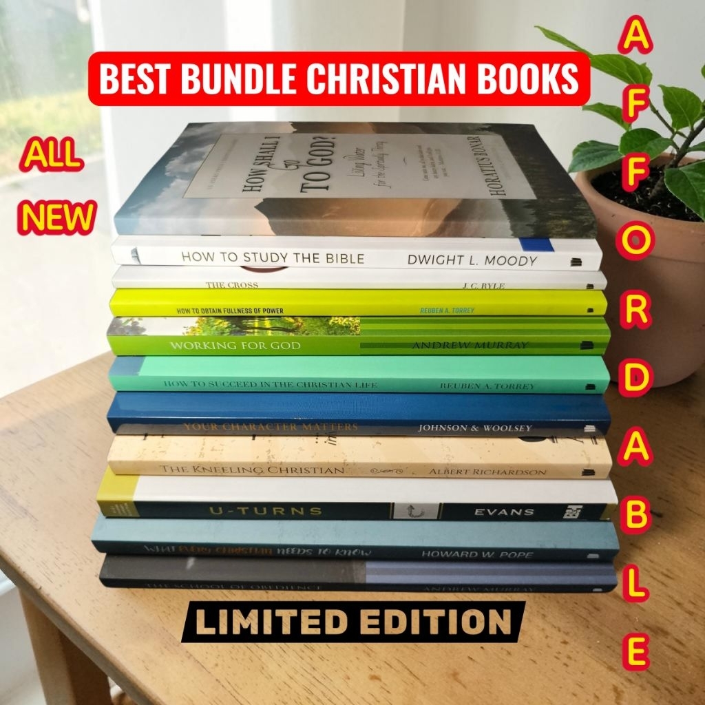 BEST BUNDLE COLLECTION CHRISTIAN BOOKS PROMO | Shopee Philippines