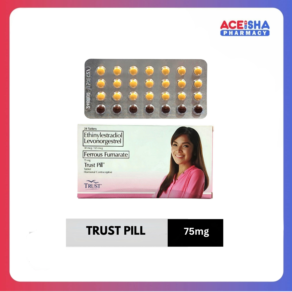 TRUST PILLS Tablet 75 mg | Shopee Philippines