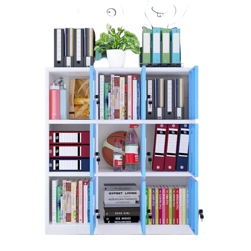 Colorful backpack cabinet, classroom, student storage cabinet, school ...