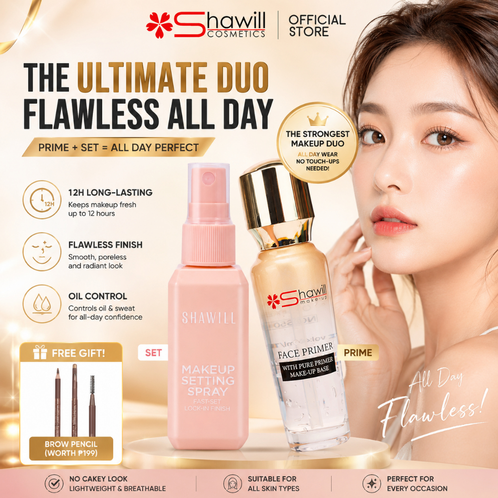 Shawill Perfect Face Primer and Setting Spray Facial Setting Mist Spray ...