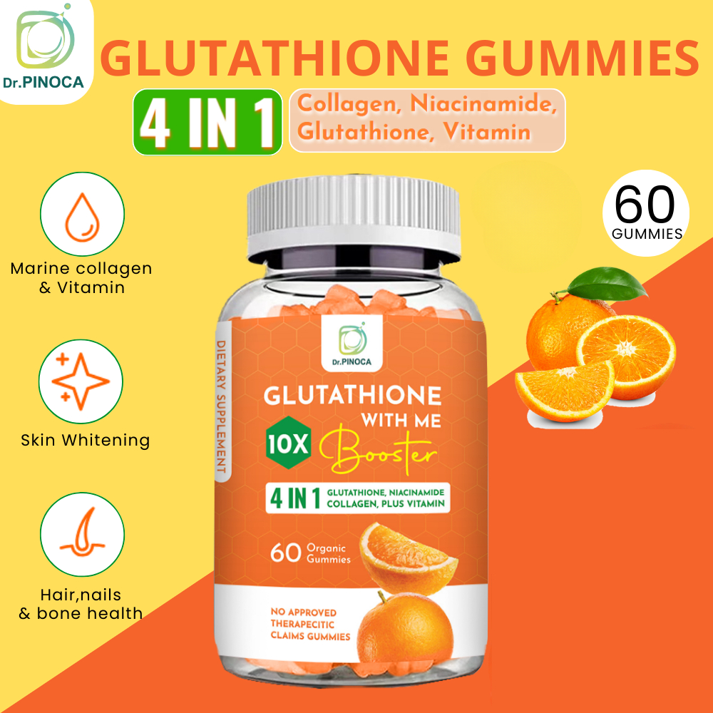 10x glutathione Nikoni Liposomal 2600 mg Supplement High Absorption Formula, Supports Detox and Immune- 120 Softgels : Health & Household Glow Time: Unlock Radiant Skin