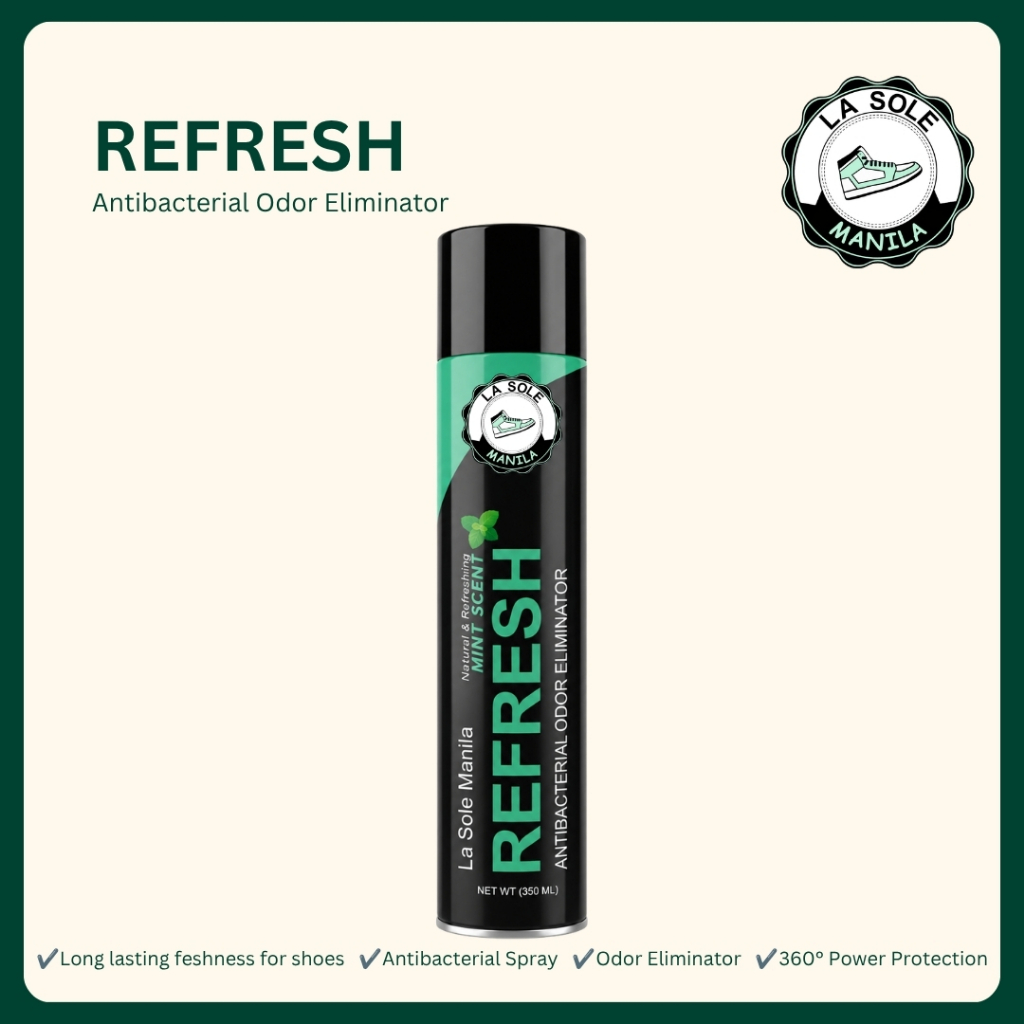 La Sole Manila Refresh Odor Eliminator & Antibacterial Spray for Shoes ...