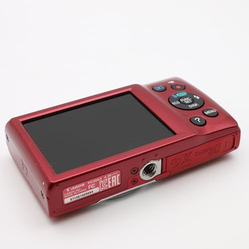Canon IXY 130 Red Compact Digital Camera 16MP 8x Zoom Point