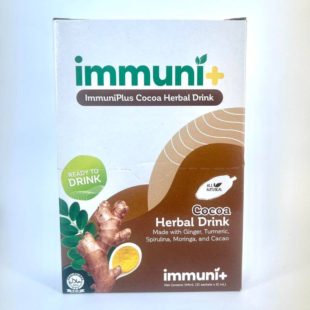 Immuni+ ImmuniPlus Herbal Drink (Ready to Drink) 12 Sachets x 12 mL ...