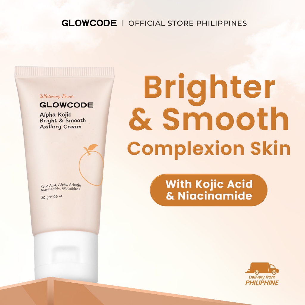 Glowcode Alpha Kojic Bright & Smooth Axillary Cream for Underarm ...