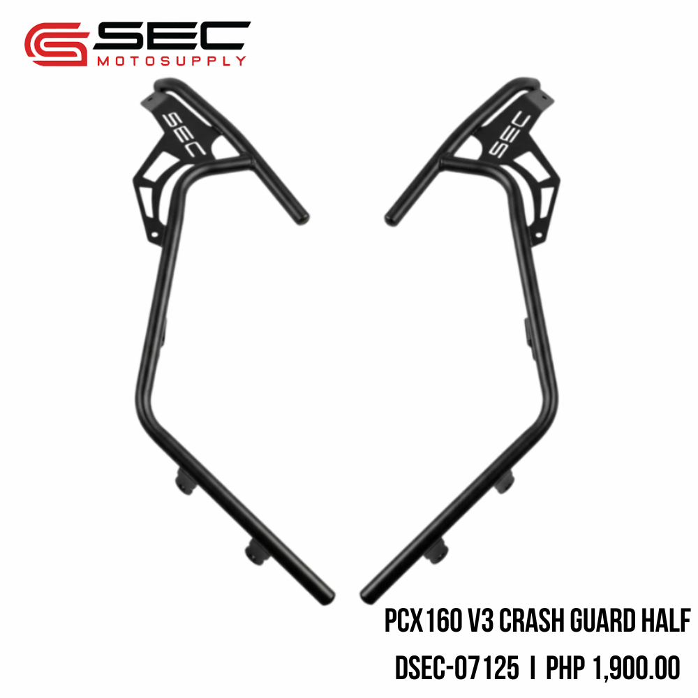 SEC PCX 160 V3 Crash Guard Half Type DSEC-07125 – Heavy Duty / Perfect ...