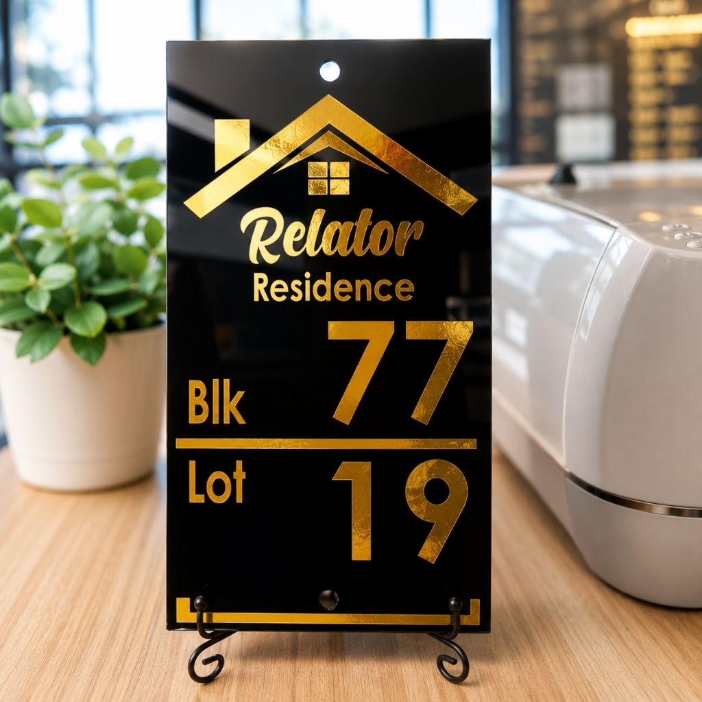 Shop sign for house number for Sale on Shopee Philippines