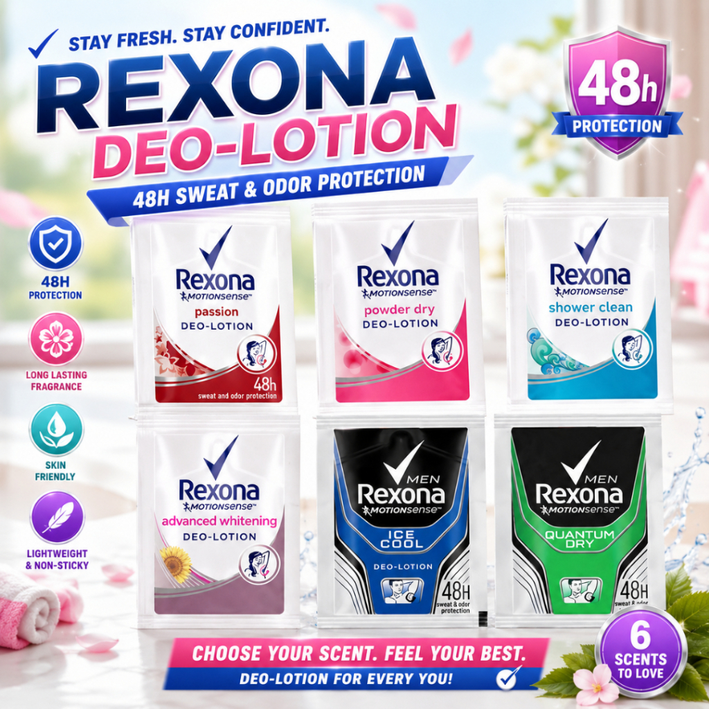 Shop rexona sachet for Sale on Shopee Philippines