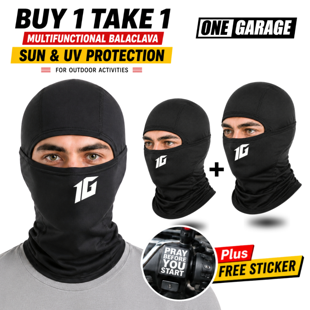 Buy 1 Take 1 Multifunctional Tactical Balaclava for Motorcycle Riding ...
