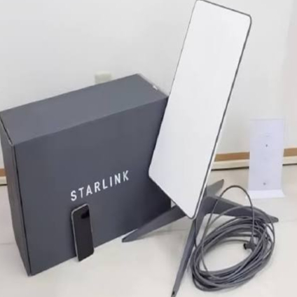 l Starlink V4 Wi-Fi kit (with full accessories like dish + router ...
