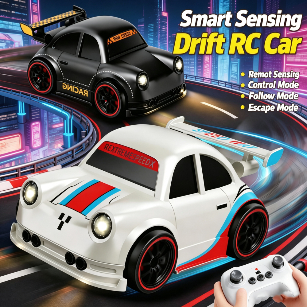 Remote Control Toy Car Auto Escape Mode and Follow Mode RC Drift Car ...