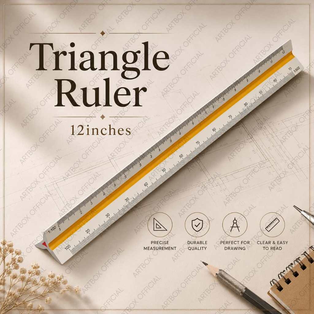triangular ruler - Best Prices and Online Promos - Jul 2026 | Shopee ...