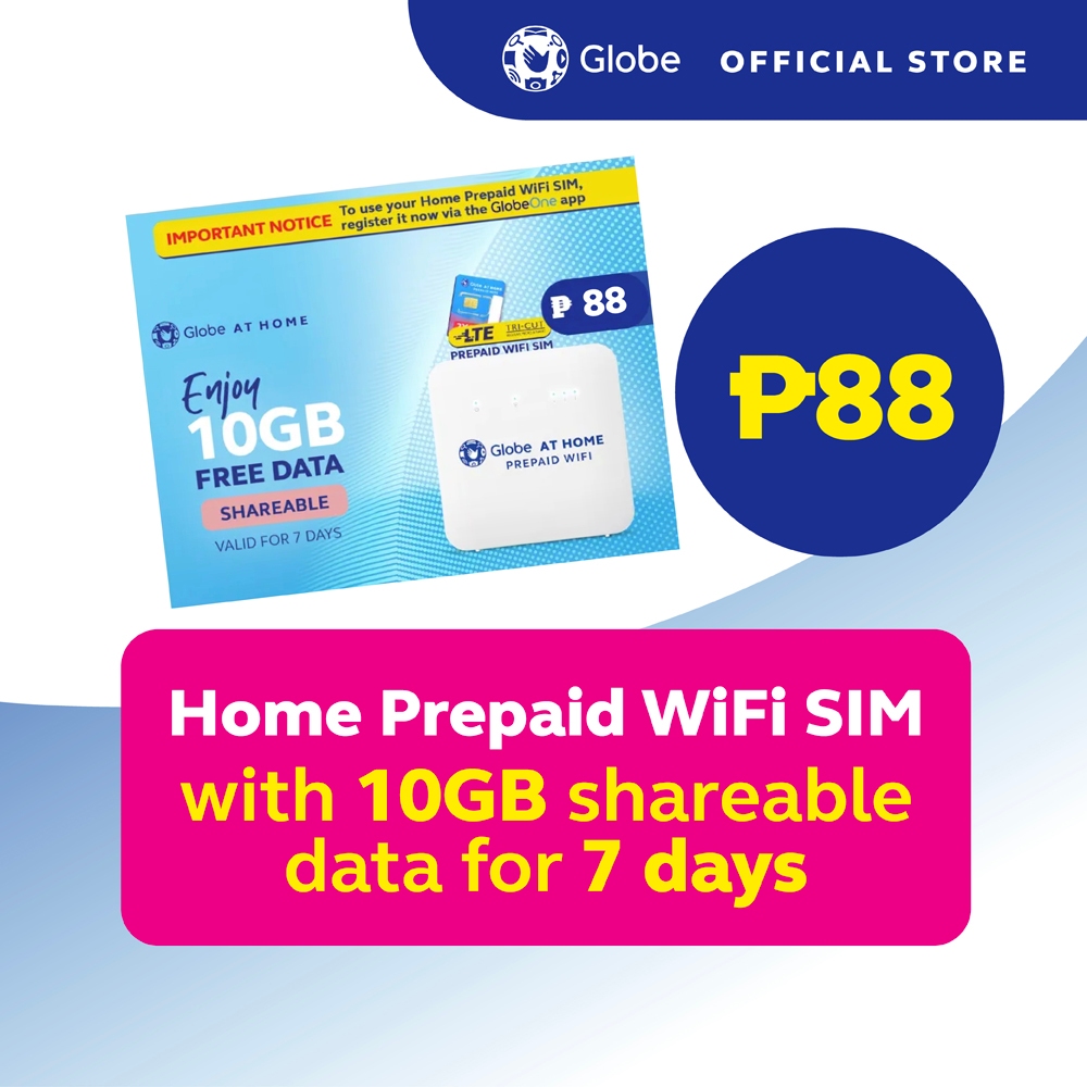 Globe At Home Prepaid WiFi SIM | Shopee Philippines