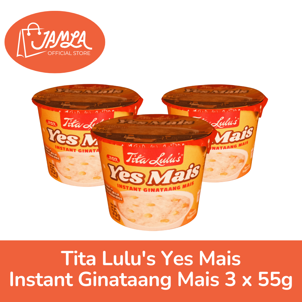 Tita Lulu's Instant Ginataang Mais 55g (Pack of 3) | Shopee Philippines