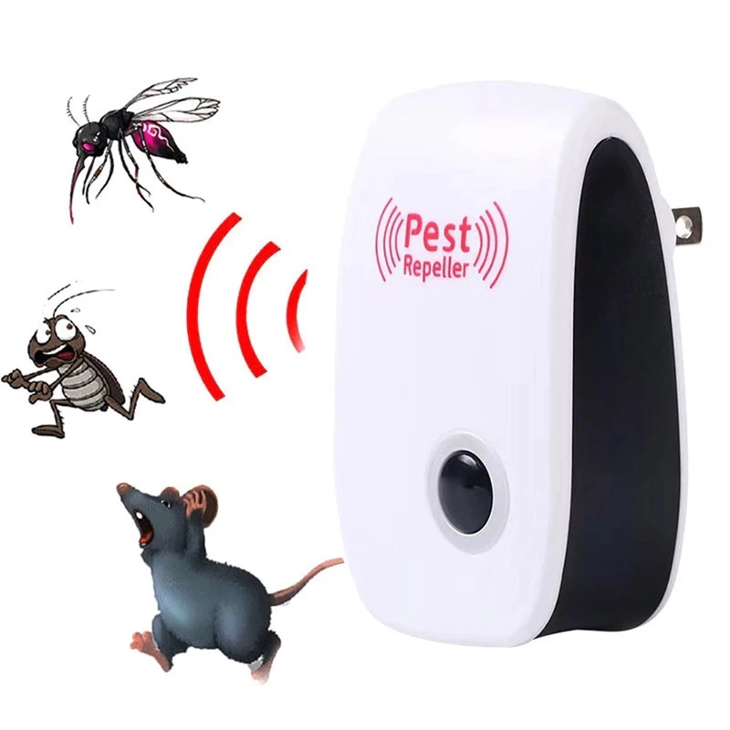 BUY 1 TAKE 1 Electronic Ultrasonic Pest Control Safe Repellent for ...