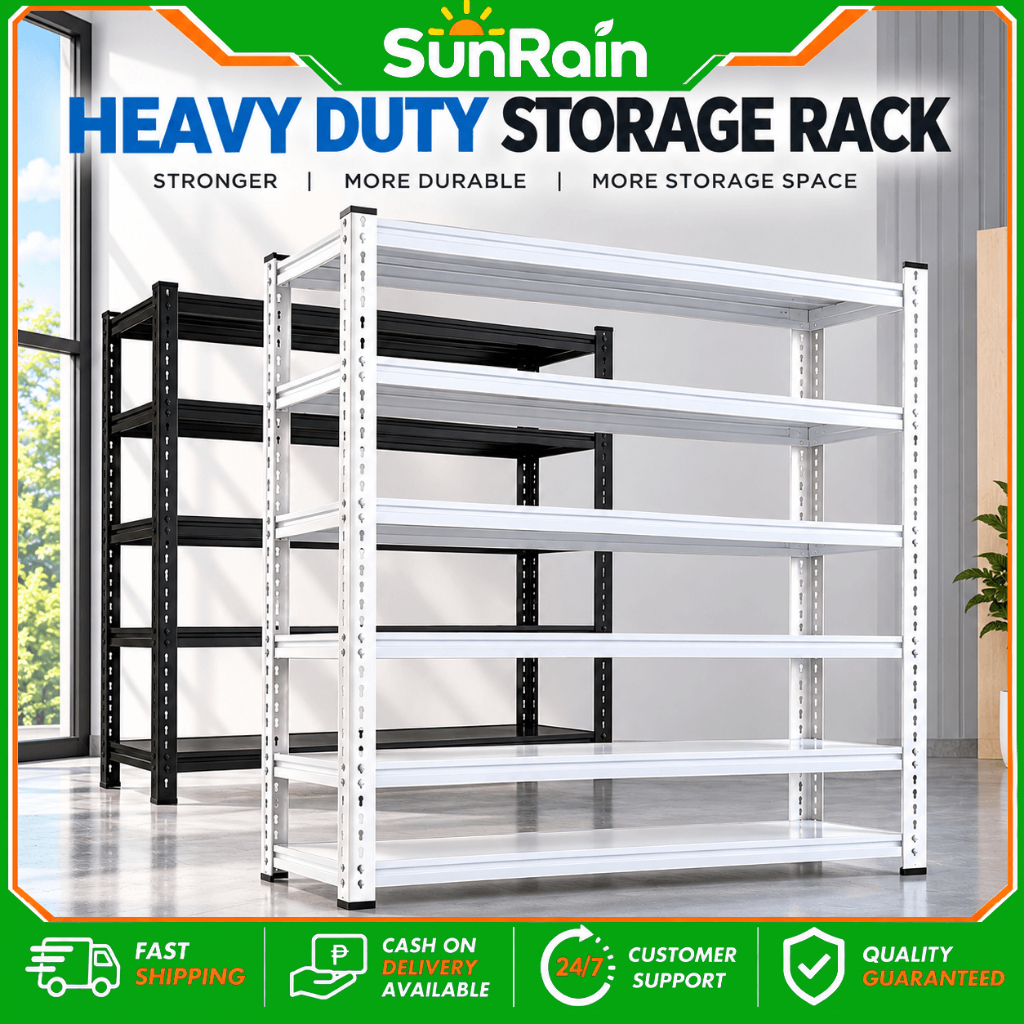 Heavy Duty Stainless Steel Storage Rack, Adjustable Height Shelving ...