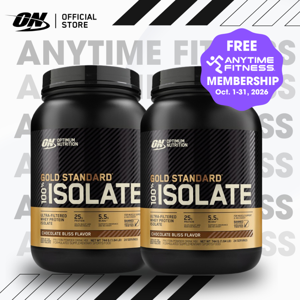 [TWIN] Optimum Nutrition Gold Standard Isolate Protein 1.6 lbs x2 ...