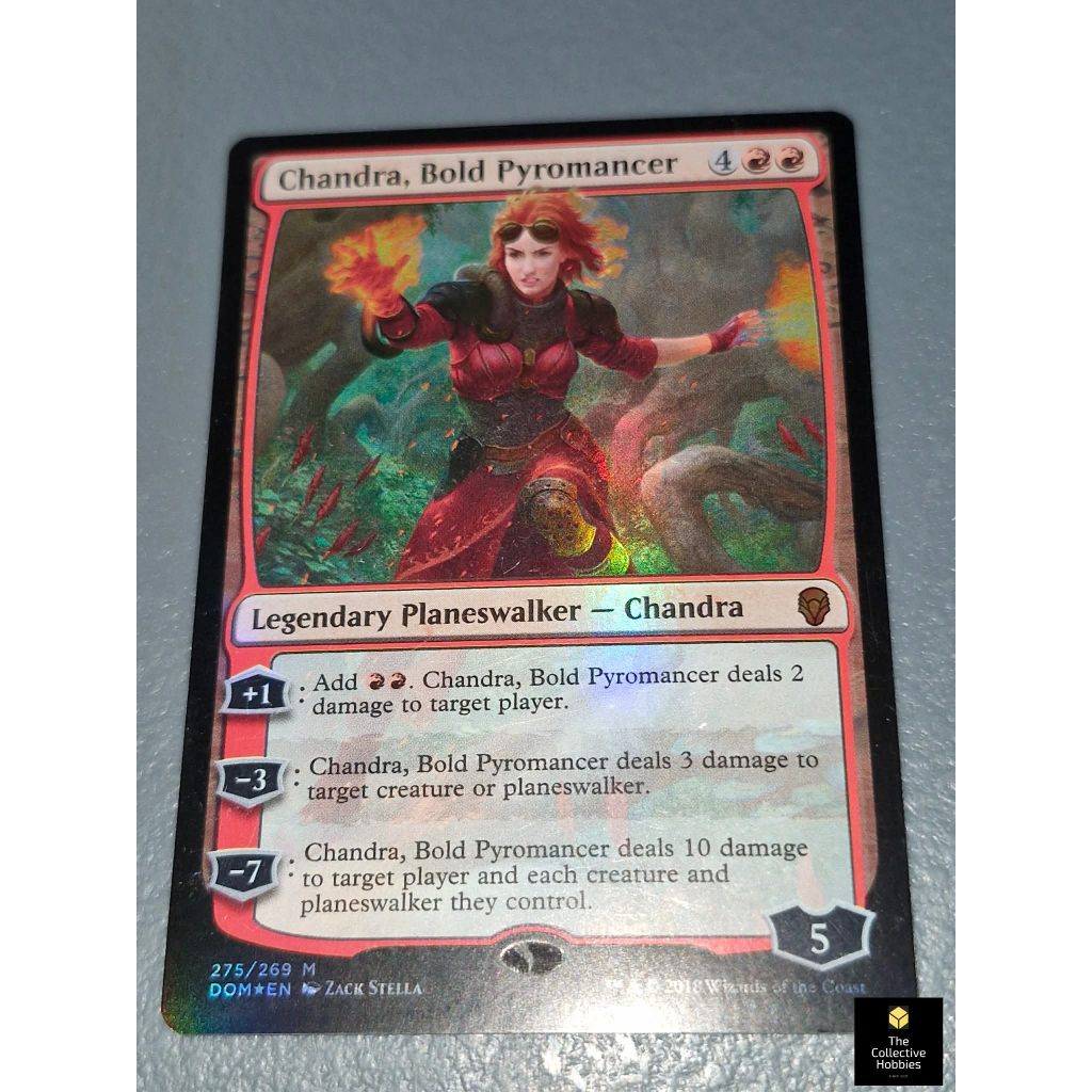 Magic the Gathering - MTG Card Game - Chandra, Bold Pyromancer - DOM ...