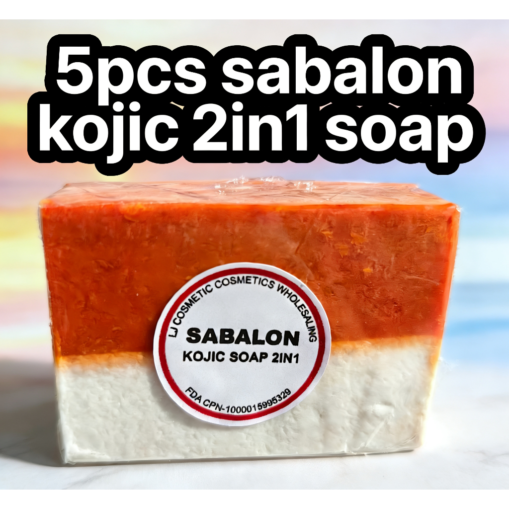 FDA APPROVED 5 x Original Glutathione + Kojic Acid 2in1 Soap Bars Skin  Whitening Gluta Papaya | Shopee Philippines