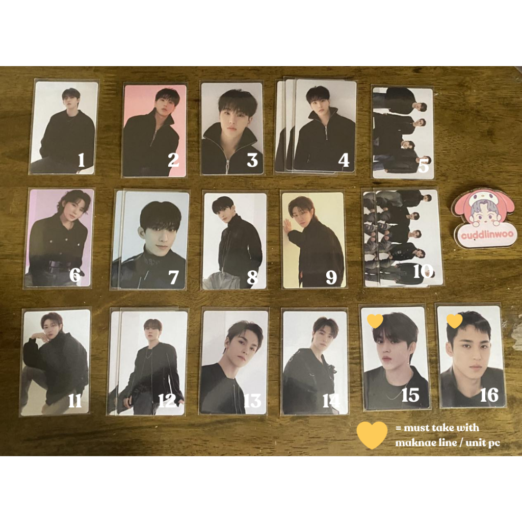 SEVENTEEN SVT - FOLLOW TOUR TRADING CARDS PHOTOCARDS OFFICIAL | Shopee ...