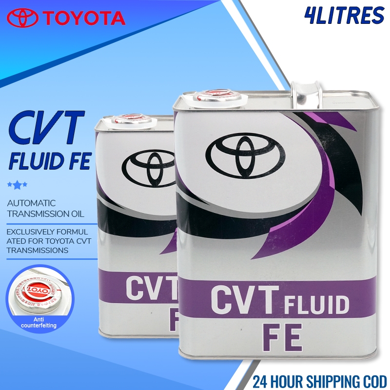 TOYOTA CVT FLUID FE 4L-Original Factory Quality CVT Transmission Fluid ...