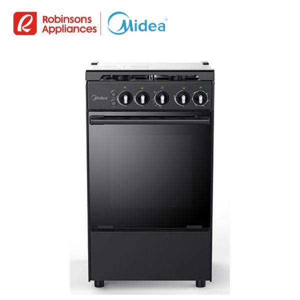 Midea 50cm 4 Gas Burner Cooking Range (FP-63GSR050MMGR-B1) | Shopee ...
