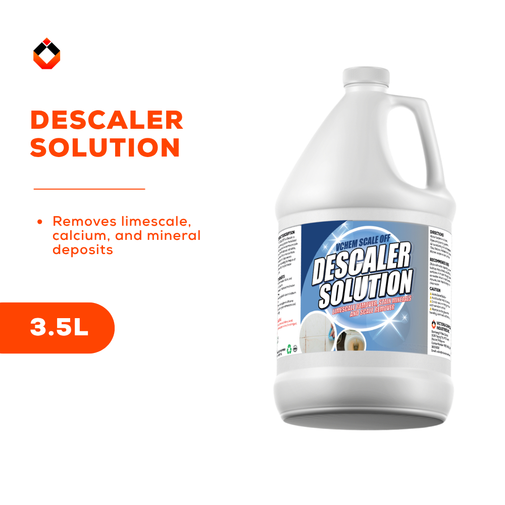 VCHEM Descaler Scale & Mineral Deposit Remover Gallon (Scale Off ...
