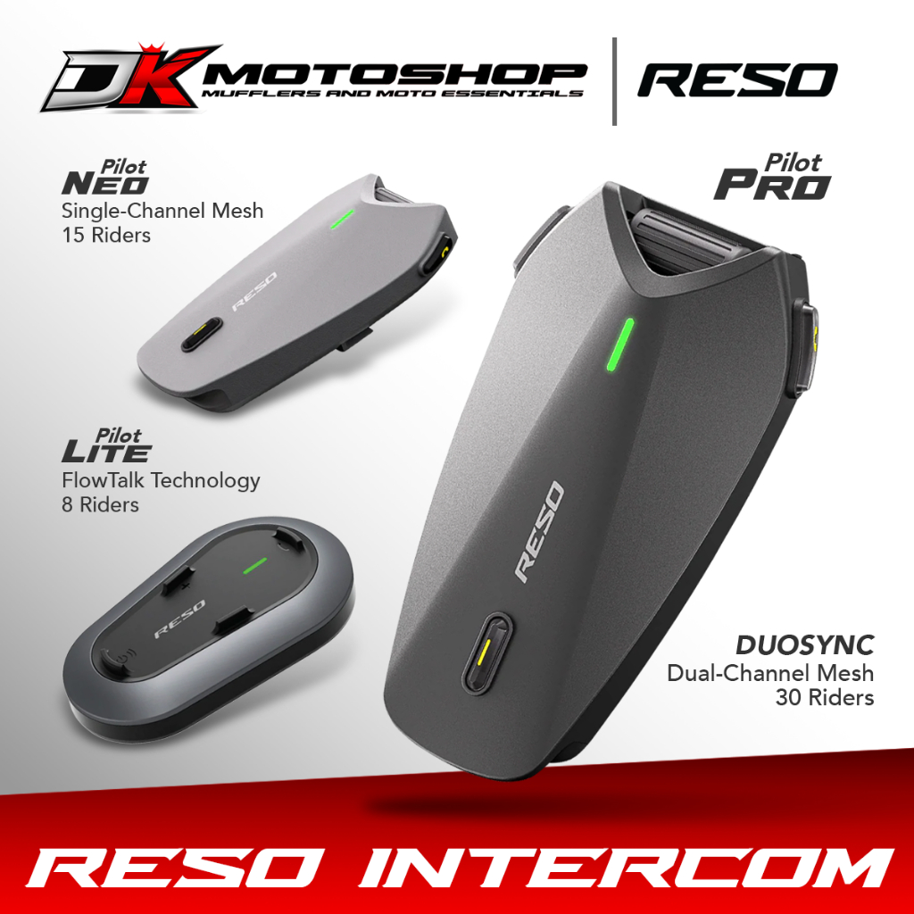 RESO PILOT INTERCOM Pro / Neo / Lite | Shopee Philippines