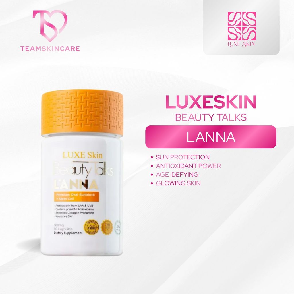 Luxe Slim Gluta Beauty Talks Capsule by Anna Magkawas Glutathione