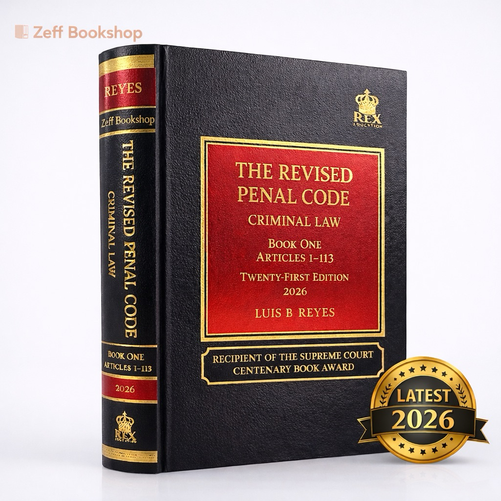The Revised Penal Code Criminal Law Book 1 (2026) Reyes | Shopee ...
