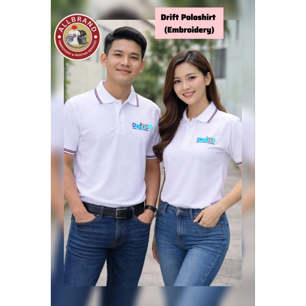 Teacher Uniforms Front lang wala likod Embroidery | Shopee Philippines