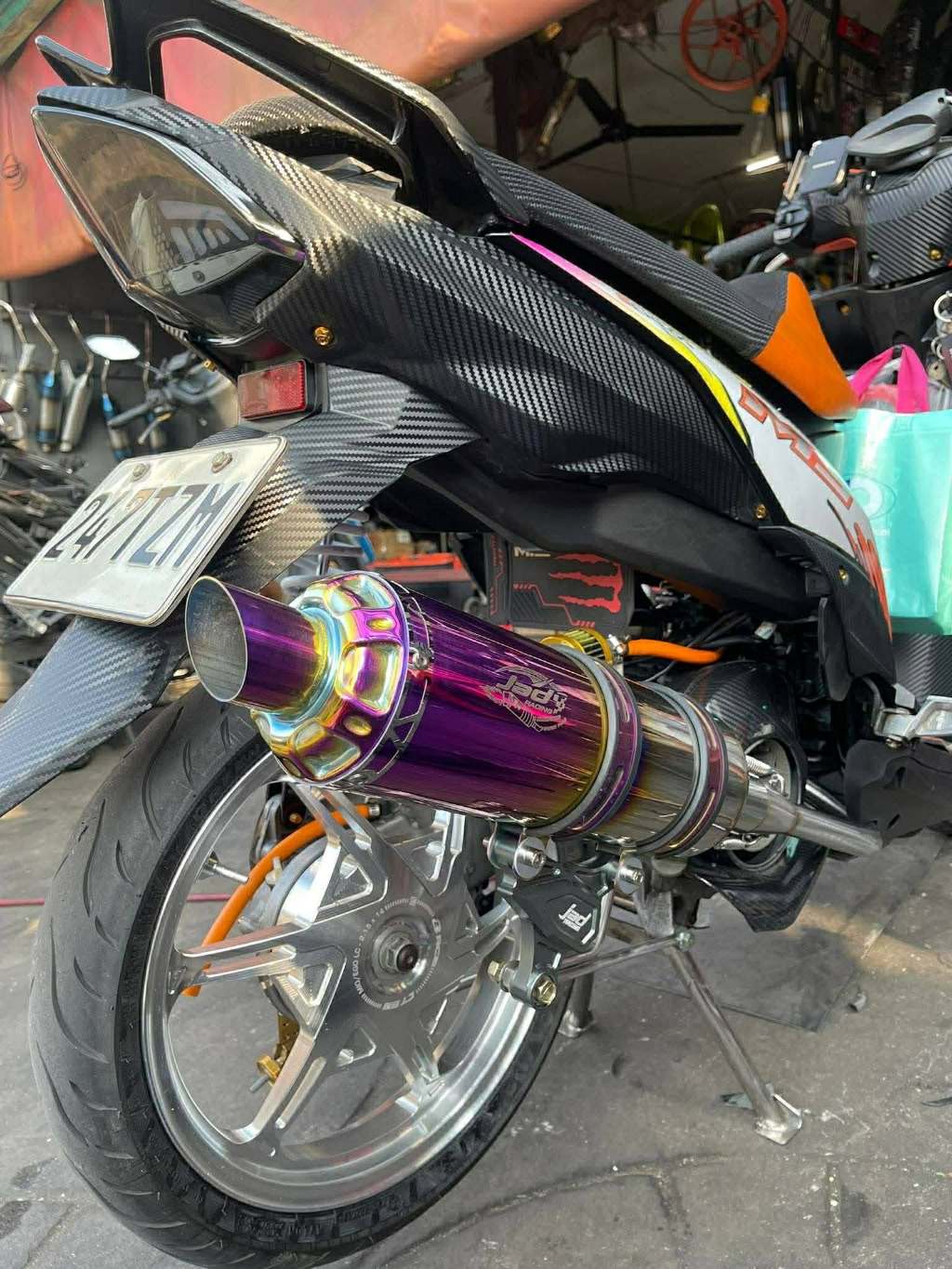 JAD RACING CROWN TIP PURPLES SERIES | Shopee Philippines