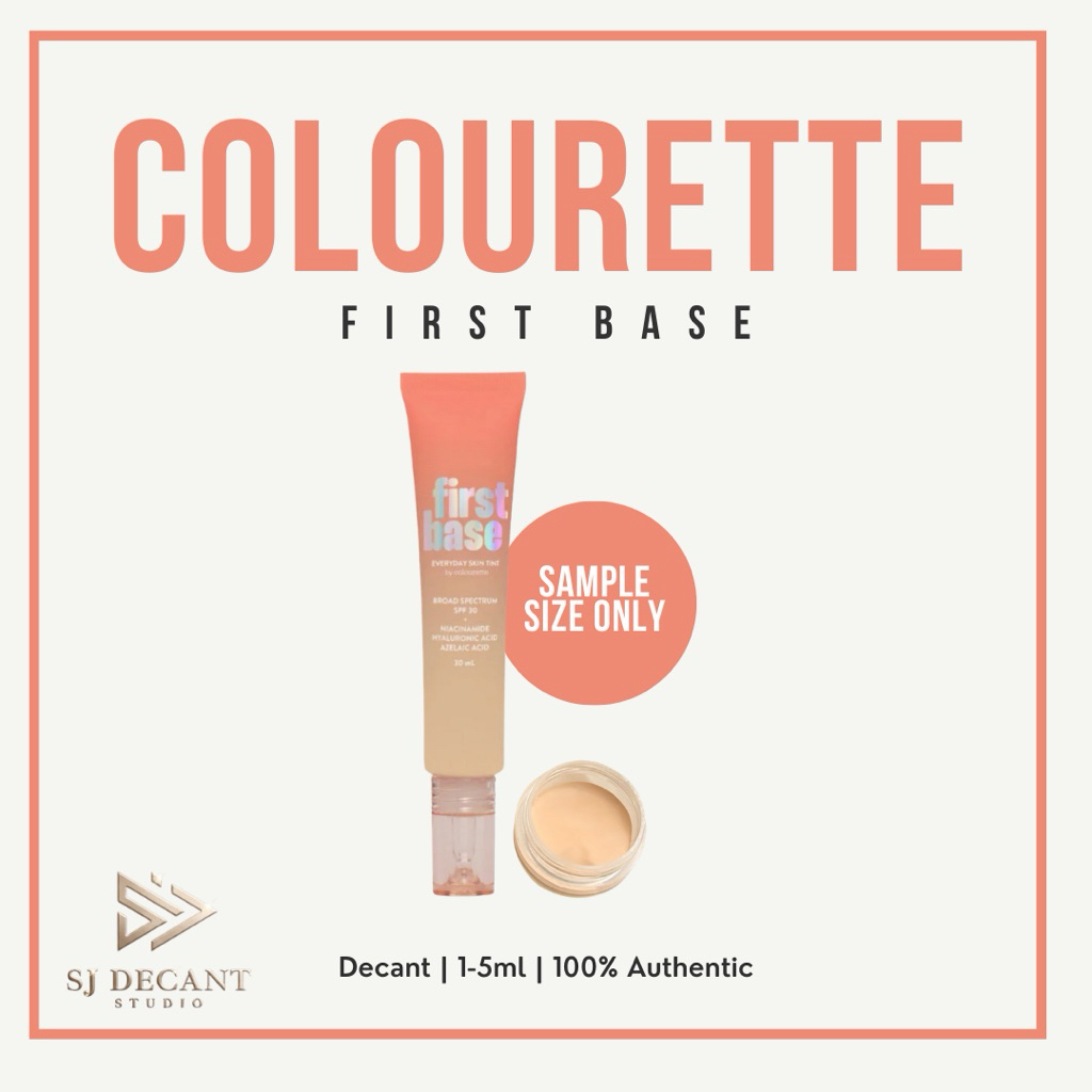 [DECANT / SAMPLE SIZE] COLOURETTE FIRST BASE SKIN TINT (1-5ml) | Shopee ...