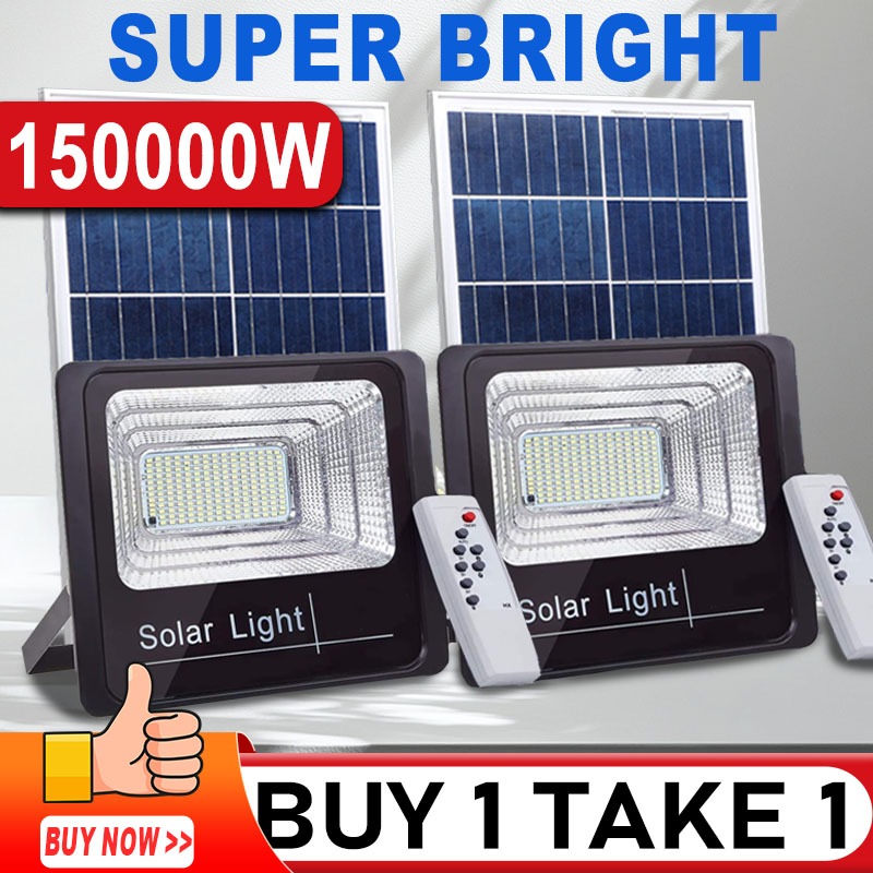 Waterproof Outdoor LED Solar Light with Remote Control, IP67 Rated ...