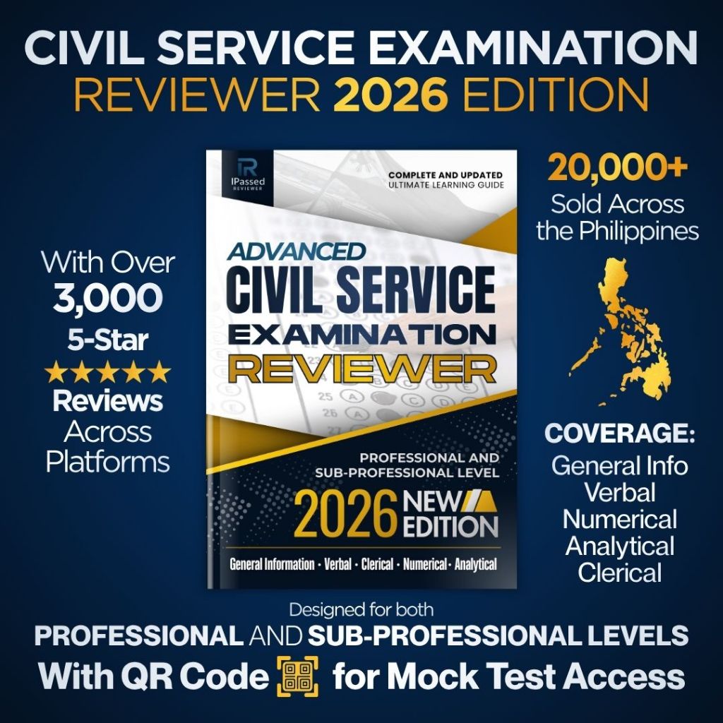 2026 CSE Reviewer Book Set | Complete & Updated with QR Code Mock Test ...