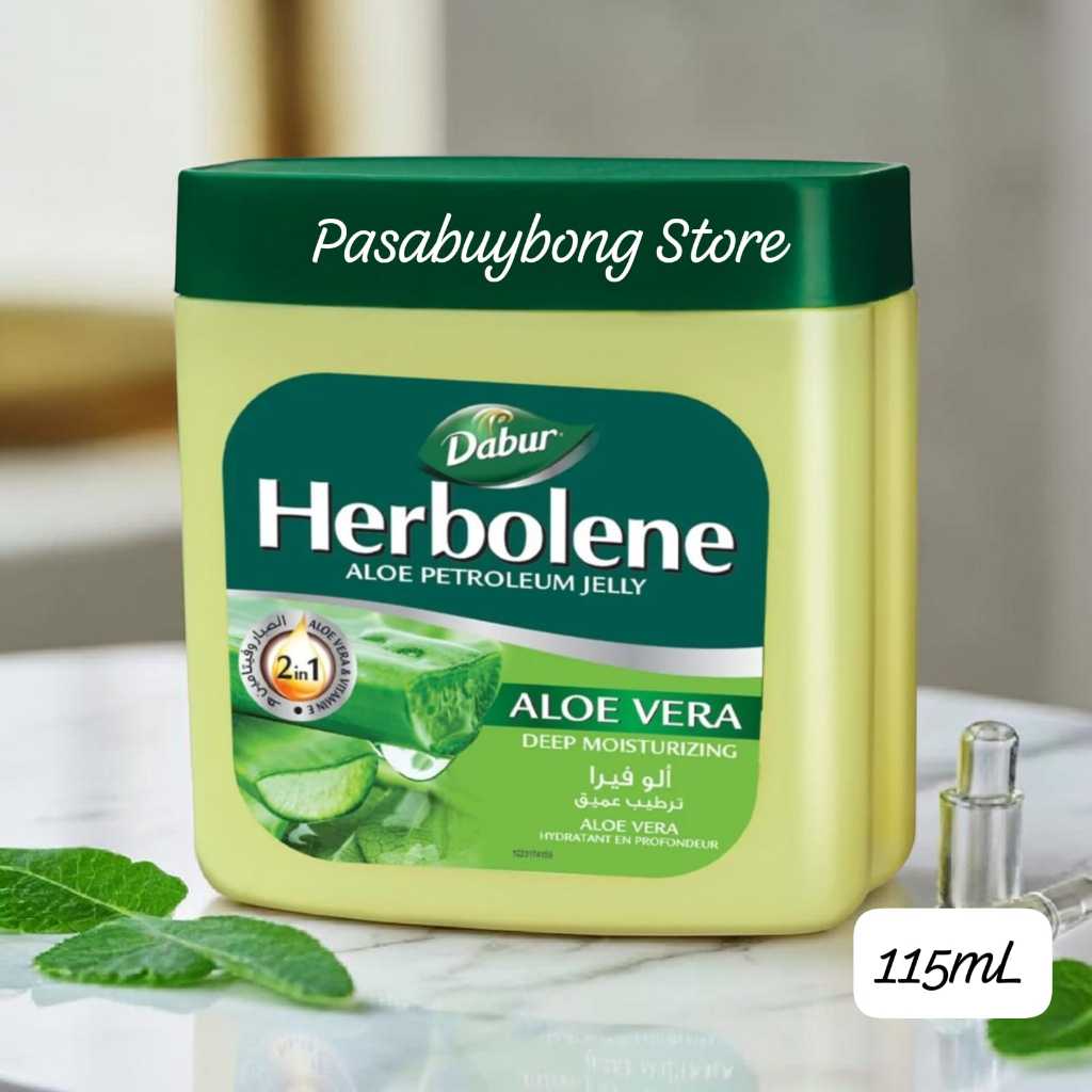 Dabur Herbolene Aloe Petroleum Jelly 115ml Lowest Price! Dubai UAE | Shopee  Philippines
