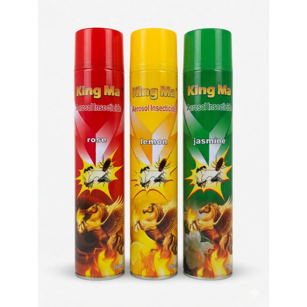 King Ma 750ML High Efficiency Insecticide Spray Fast Acting Pest ...