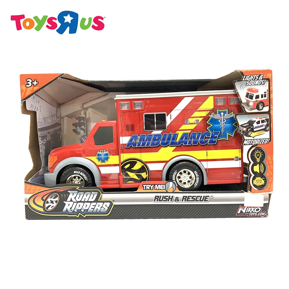 Road Ripper 12-inch Rush and Rescue (Ambulance) | Shopee Philippines