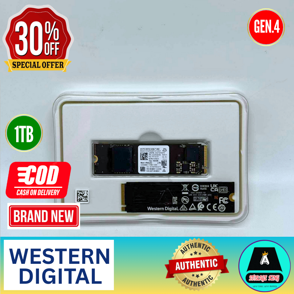 KIOXIA BG6 1TB GEN4 x4 NVMe PCIe M2 2280 SSD NVME FOR PC/LAPTOP