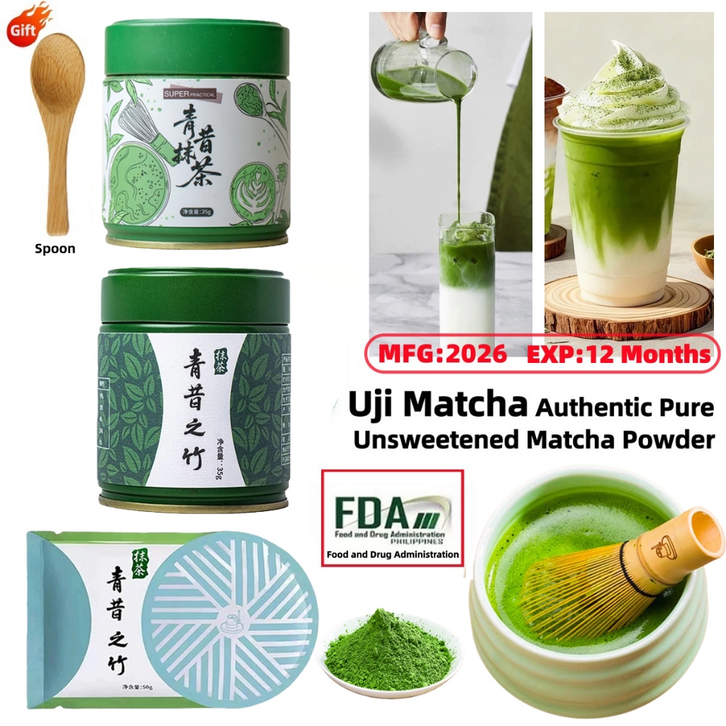 EXP: 2027 Qing Xi Matcha Japanese Uji Matcha Green Tea 100% Pure ...