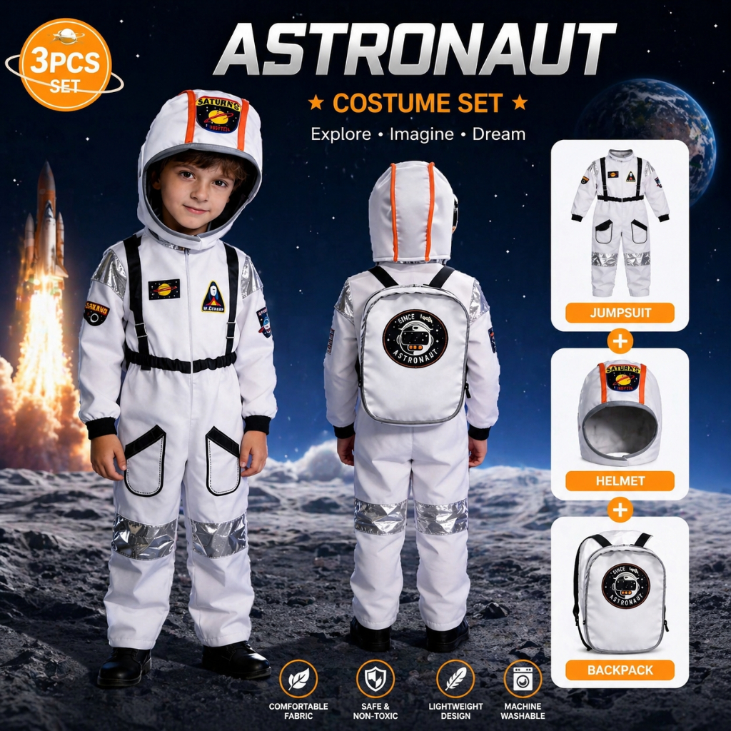 Shop astronaut costume kids for Sale on Shopee Philippines