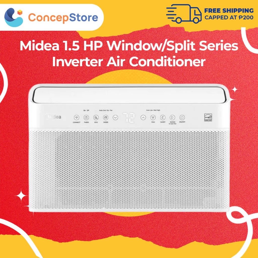 Midea 1.5 HP Window/Split Series Inverter Air Conditioner FP ...