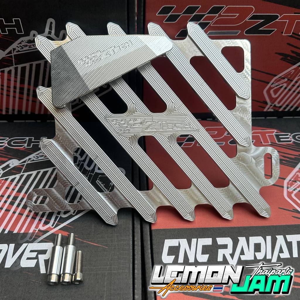 PZTECH CNC RADIATOR COVER NMAX v1 , v2 , v3 / AEROX v1 , v2 ,v3 / LEXI ...