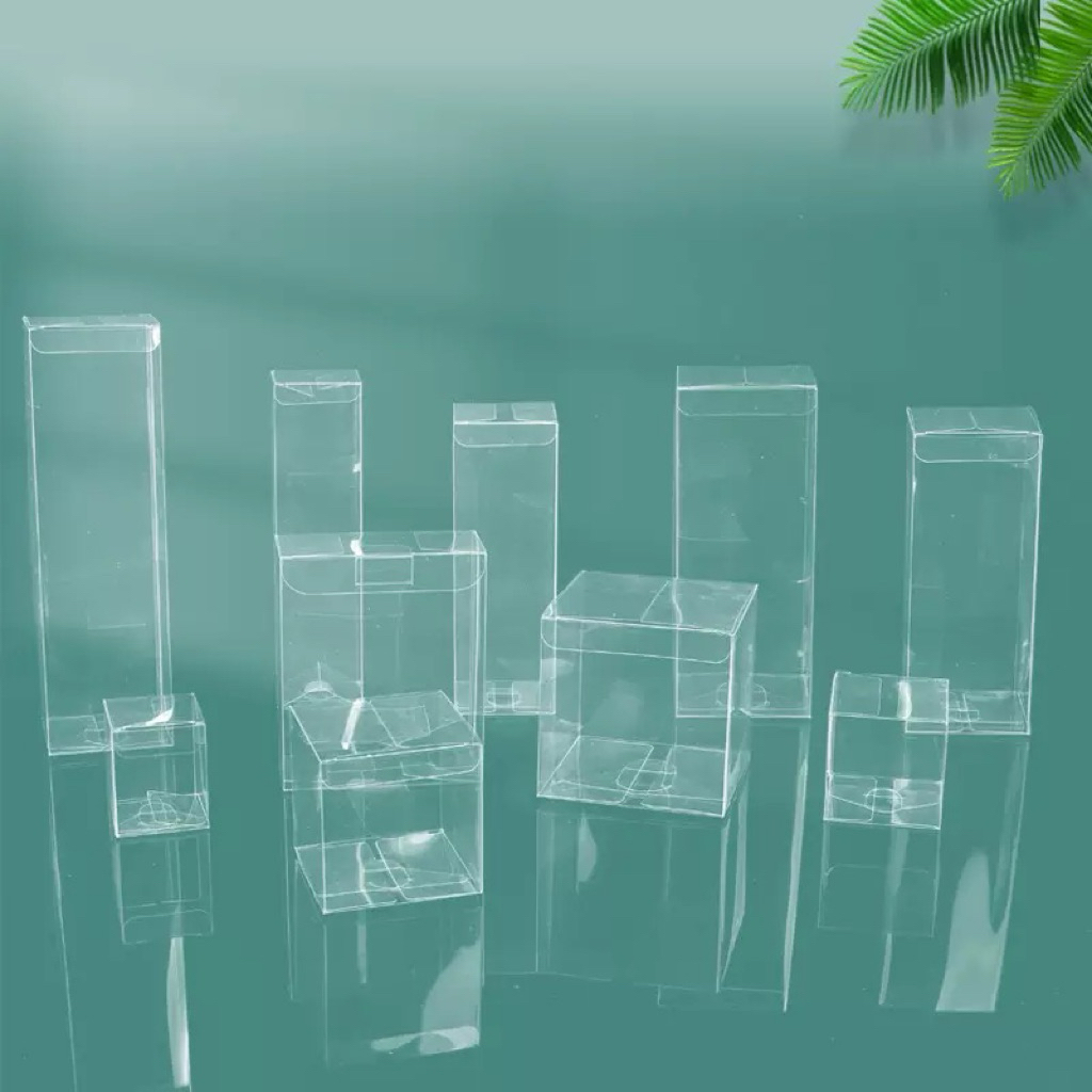 10pcs PVC Acetate Transparent Box for Gift Clear Box Plastic Box ...
