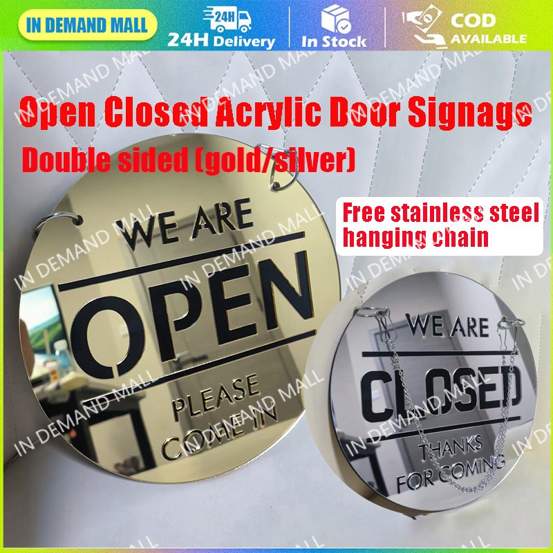 Shop open closed signage for Sale on Shopee Philippines