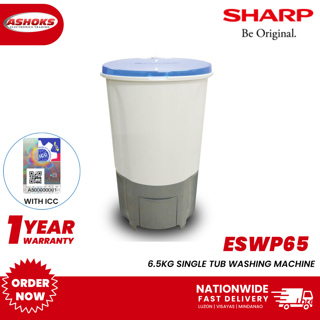 Shop sharp washing machine 6.5kg for Sale on Shopee Philippines