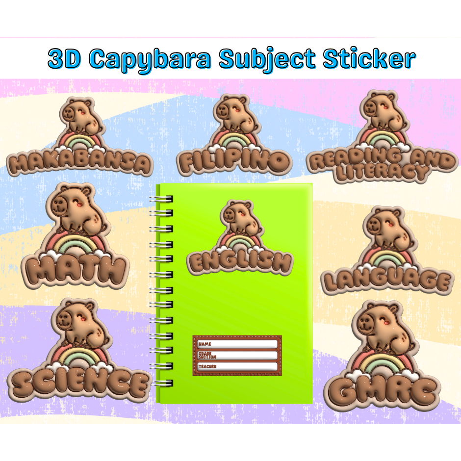 Shop notebook subject design for Sale on Shopee Philippines